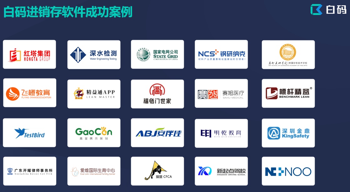 白码进销存软件代理