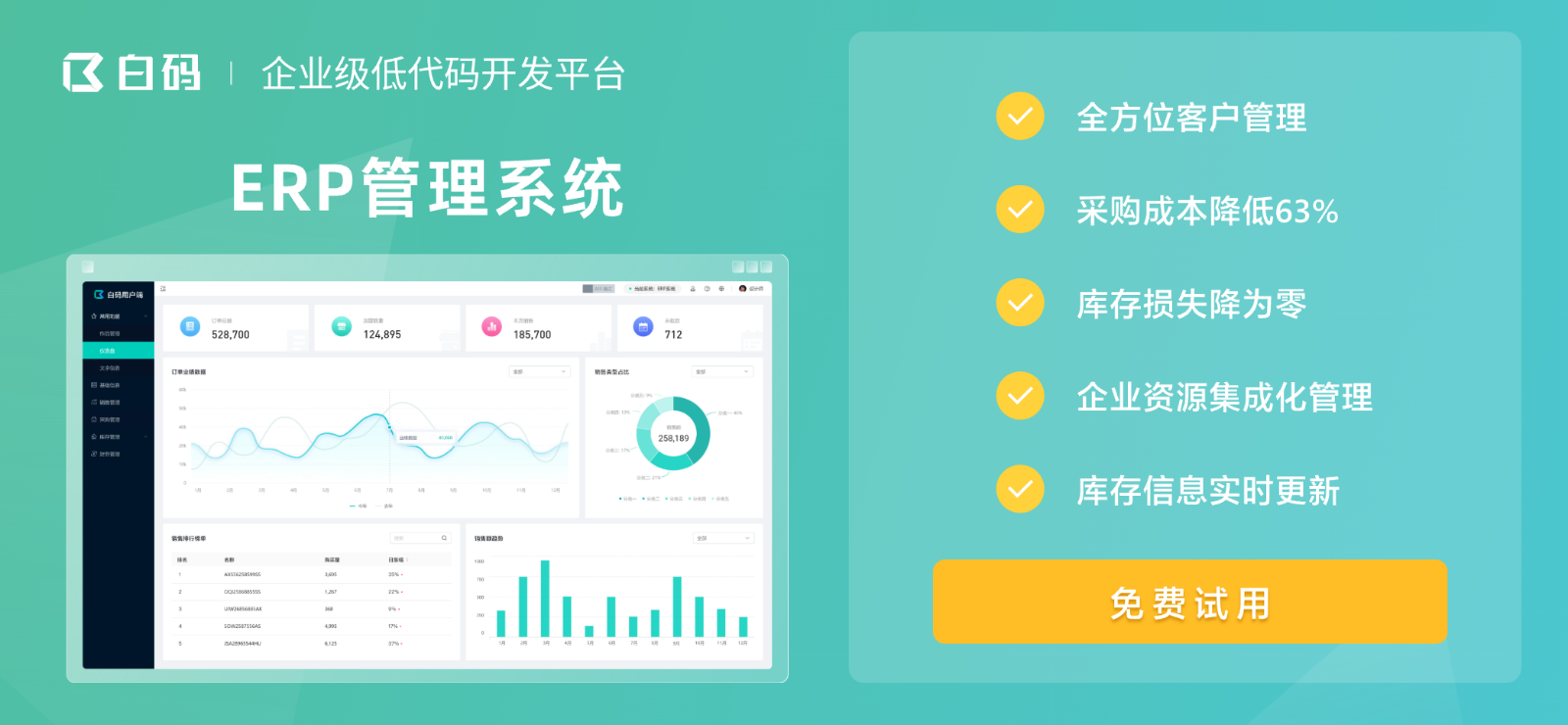 机械加工制造行业ERP系统