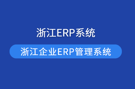 浙江ERP系统
