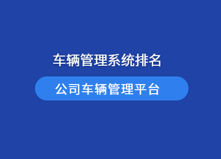 2024车辆管理系统排名