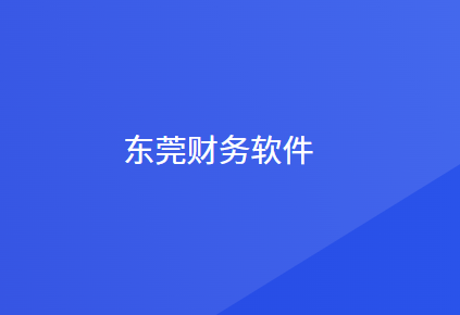 东莞财务ERP系统