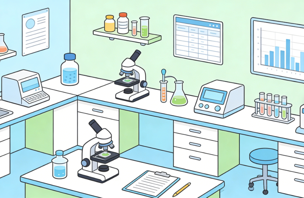 实验室内部场景